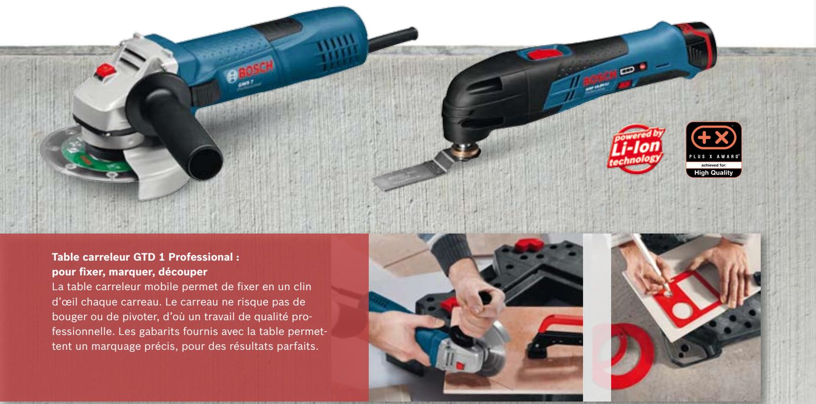BOSCH GWS 24-230 - Découpeur-ponceur sans fil GOP 10,8 V-LI Professional : - 1