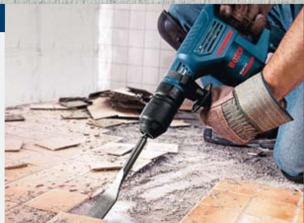 BOSCH GWS 24-230 - Marteau-piqueur GSH 3 E Professional : - 2