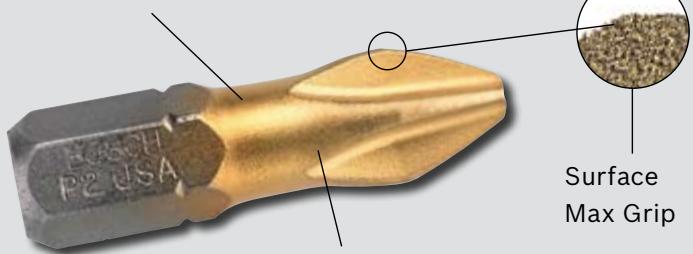 BOSCH GWS 24-230 - Embouts Max Grip : pour un maintain particulièrement sur - 1