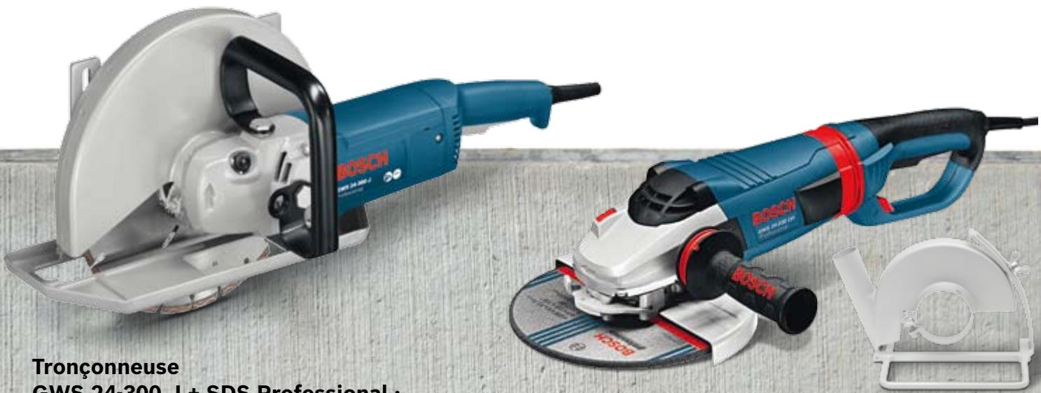 BOSCH GWS 24-230 - Vitesse de coupe élevée et grande longévité - 1
