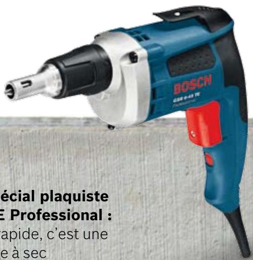 BOSCH GWS 24-230 - Visseuse spécial bardageGSR 6- 25 TE Professional : - 1
