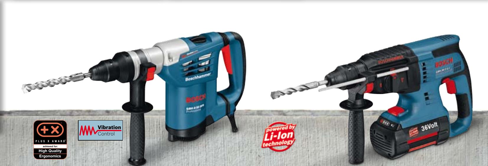 BOSCH GWS 24-230 - Perforateur GBH 3-28 DFR Professional : - 4