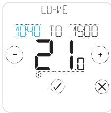 HONEYWELL HOME Lyric T6 et Lyric T6R - Utilisez et pour aller a PROGRAMME - 3