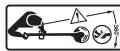 RYOBI RBC18X20B4 OBC1820B - SIMBOLOS NO PRODUTO - 7