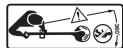 RYOBI RBC18X20B4 OBC1820B - SIMBOLOS EN EL PRODUCTO - 8