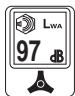 RYOBI RBC18X20B4 OBC1820B - SYMBOLES APLIQUÉS SUR LE PRODUIT - 17