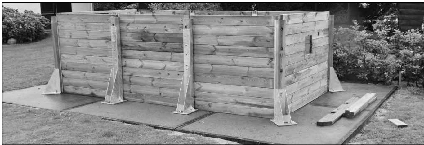 UBBINK RECTANGULAIRE L.4.5 X L.2.5 X H.1.4 M - Portata minima - 24