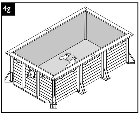 UBBINK RECTANGULAIRE L.4.5 X L.2.5 X H.1.4 M - Mindestdurchfluss - 40