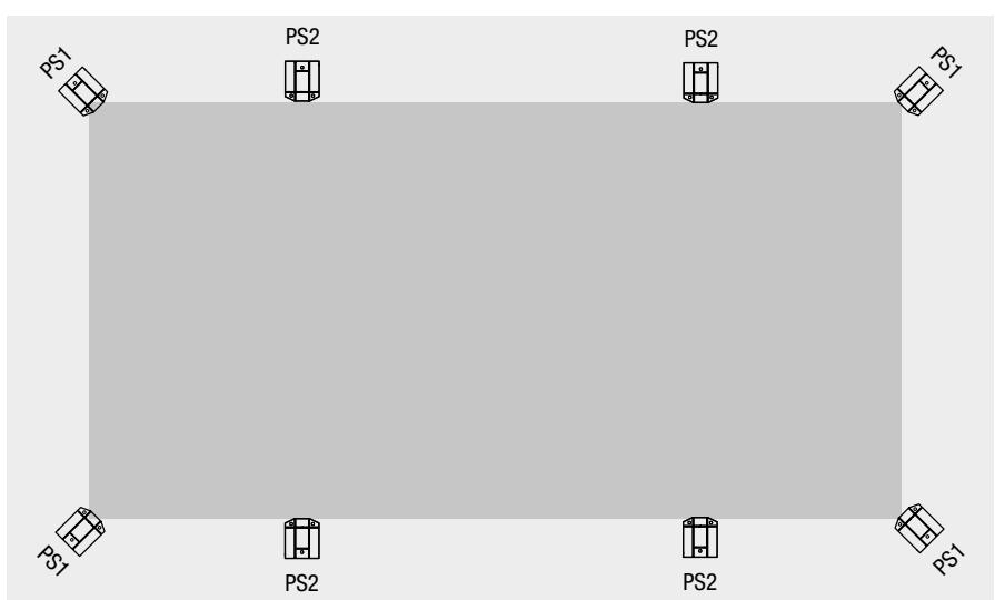 UBBINK RECTANGULAIRE L.4.5 X L.2.5 X H.1.4 M - Portata minima - 2