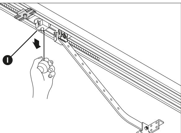 NICE HOME AVIO600 AVIO1000 - – Fixation de l'opérateur au plafond - 6