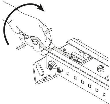 NICE HOME AVIO600 AVIO1000 - – Assemblage du rail fourni avec AVIO600 - 1