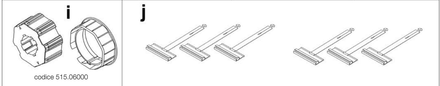 NICE HOME RMEKIT AXS 3017 - - COMPONENTI PRESENTI NEL KIT - 3