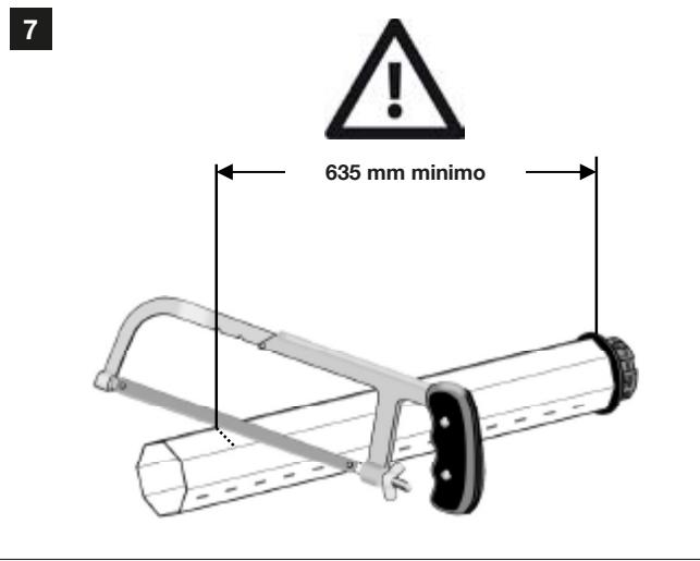 NICE HOME RMEKIT AXS 3017 - - Per una lunghezza di tubo compresa tra 1801 mm e 2600 mm - 4