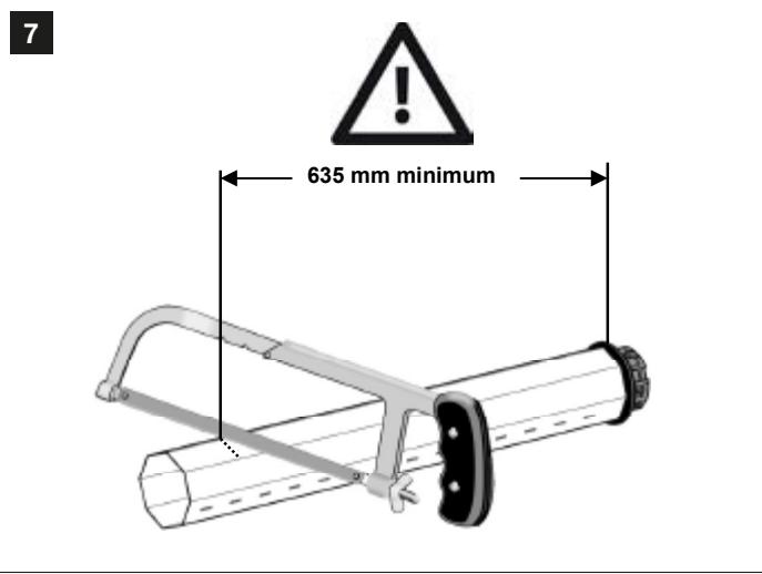 NICE HOME RMEKIT AXS 3017 - Pour une longueur de tube comprise 1801 mm et 2600 mm - 3