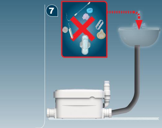 SFA SANIPOMPE DOUCHE - NOTICE D'INSTALLATION - 8