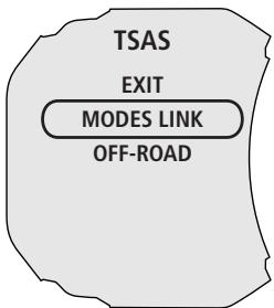 TRIUMPH Explorer XC - 2016 - Menu TSAS (le cas échéant) - 1