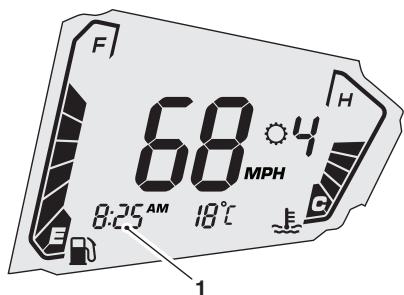 TRIUMPH Explorer XCA - 2016 - Horloge - 1