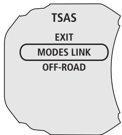 TRIUMPH Explorer XCA - 2016 - Menu TSAS (le cas échéant) - 1