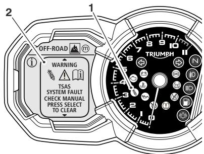 TRIUMPH Explorer XCA - 2017 - Défaut - 1
