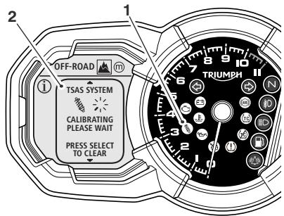 TRIUMPH Explorer XCx LRH - 2018 - Étalonnage du système - 1