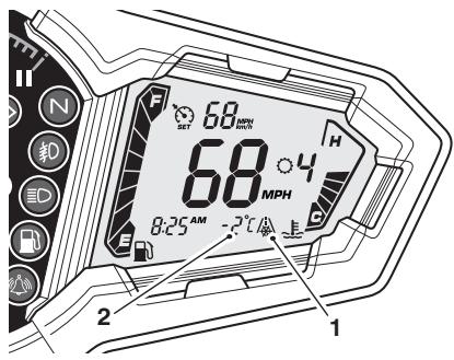TRIUMPH Explorer XCx LRH - 2018 - Symbole de gel - 2
