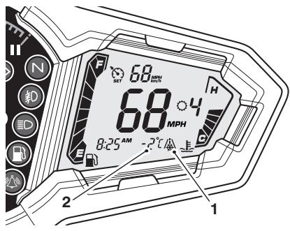 TRIUMPH Explorer XRx - 2018 - Symbole de gel - 2
