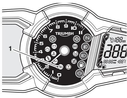 TRIUMPH Explorer XRx LRH - 2016 - Avertissement - 1