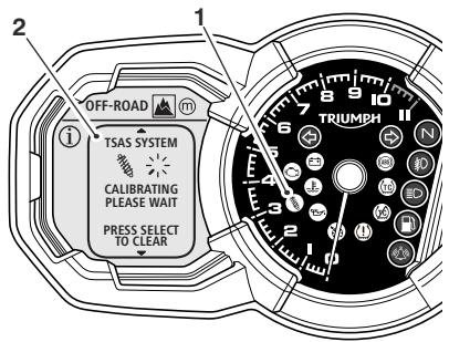 TRIUMPH Explorer XRx LRH - 2017 - Étalonnage - 1