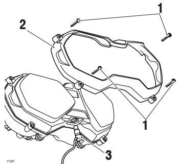 TRIUMPH Tiger XCA, Tiger XCX, Tiger XR, Tiger XRT, Tiger XRX et Tiger XRX-LRH - Remplacement d'une ampoule de feu de position - 1