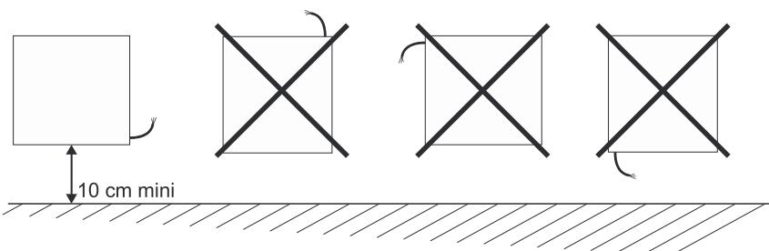 ACOVA TWEED - Avertissements - 2
