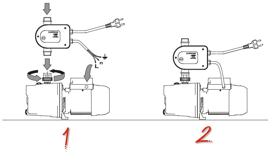 TALLAS G100 4500 L/H - INSTRUCTIONS POUR LE MONTAGE DE L'ECOPRESS. - 1