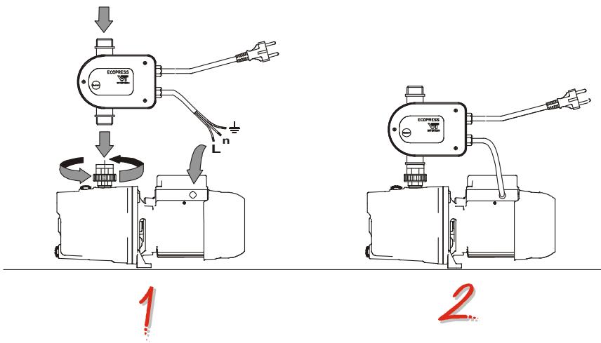TALLAS G100 4500 L/H - MONTAGEANLEITUNGEN FÜR ECOPRESS. - 1