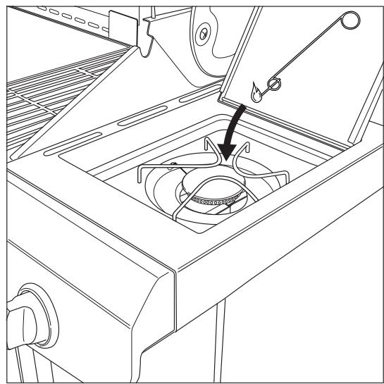 BARBECOOK SIESTA 412 - UTILIZAR UNA CERILLA - 1
