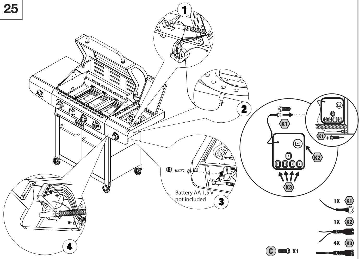 BARBECOOK SIESTA 412 - REGISTREERIGE OMA SEADE - 25