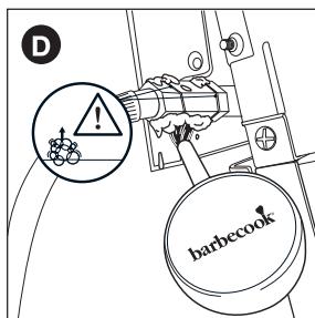 BARBECOOK SIESTA 412 - Welu przyepamadzenia kontrlip pod katem nieszczelnosci gazu - 6
