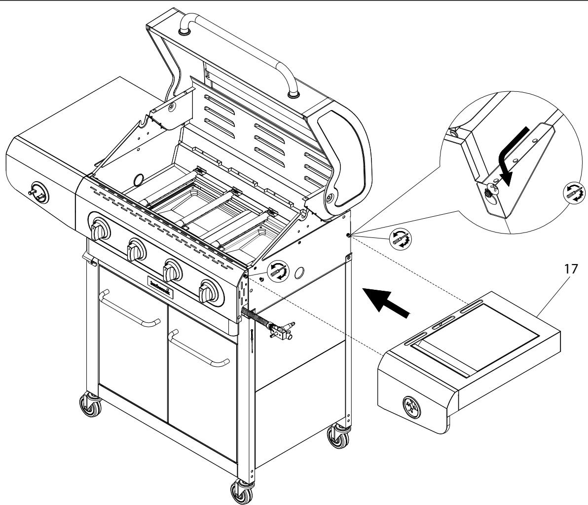 BARBECOOK SIESTA 412 - REGISTREERIGE OMA SEADE - 22