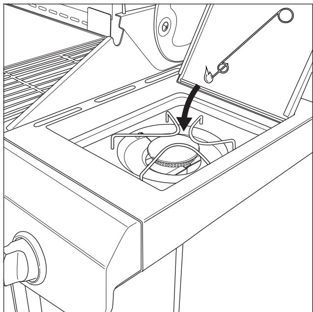 BARBECOOK SIESTA 412 - KORZYSTANIE Z ZAPALEK - 1
