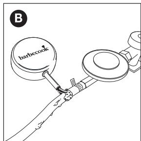 BARBECOOK SIESTA 412 - Norint patikrinti, ar nèra duju nuotékio - 4