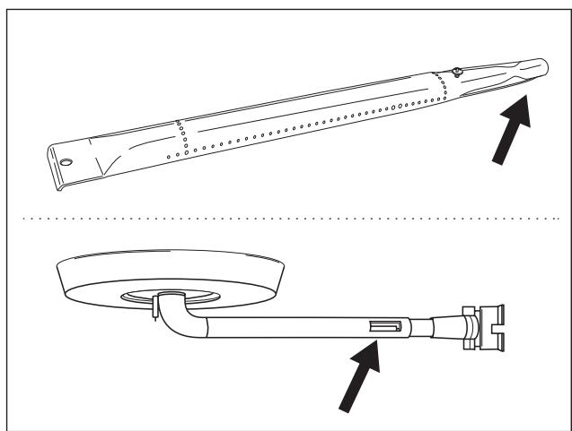 BARBECOOK SIESTA 412 - Venturi torud - 1