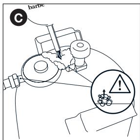 BARBECOOK SIESTA 412 - Norint patikrinti, ar nèra duju nuotékio - 5