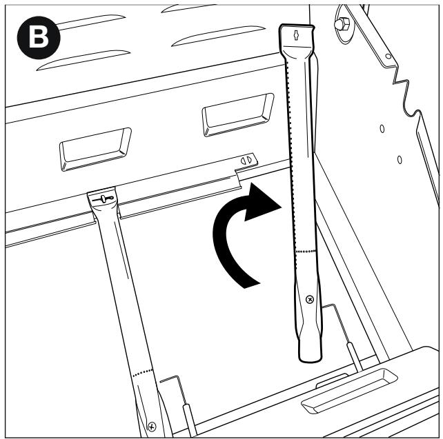 BARBECOOK SIESTA 412 - NETTOYER LES BRULEURS ET LES VENTURIS - 2