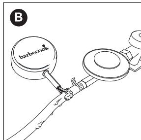 BARBECOOK SIESTA 412 - Για va ελέγξετε για τυχόν διαρρού αερίου - 4