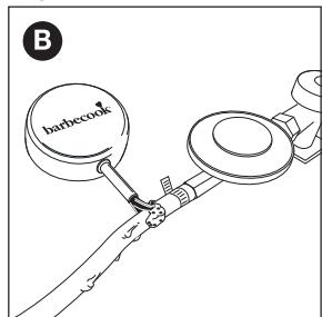 BARBECOOK SIESTA 412 - Controlleren op gaslekken - 4