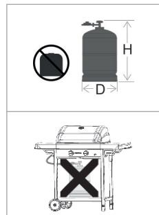 BARBECOOK SIESTA 412 - Vilken cylinder, slang och regulator? - 1