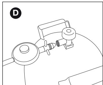 BARBECOOK SIESTA 412 - Connecting the hose and cylinder to the regulator - 4