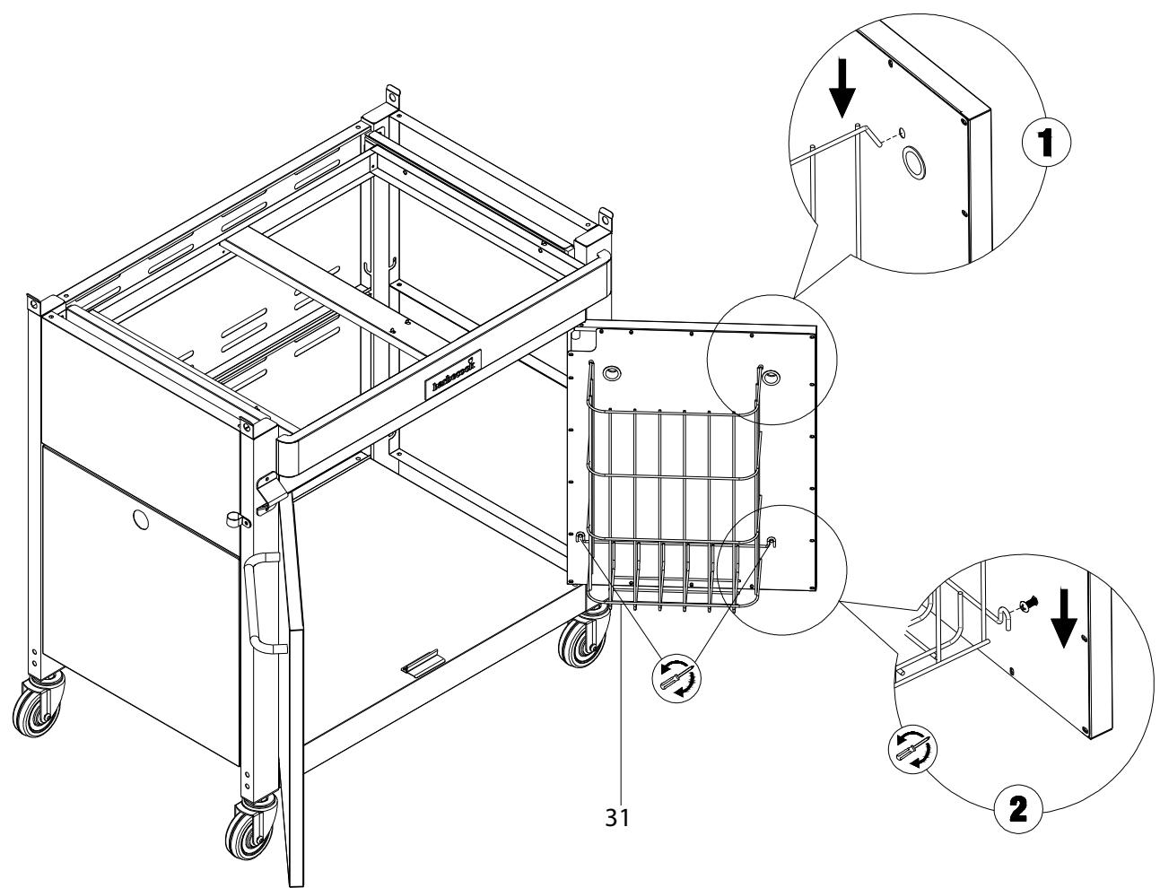 BARBECOOK SIESTA 412 - REGISTREERIGE OMA SEADE - 16