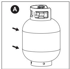 BARBECOOK SIESTA 412 - Vérifier l'étanchéité au gaz - 2