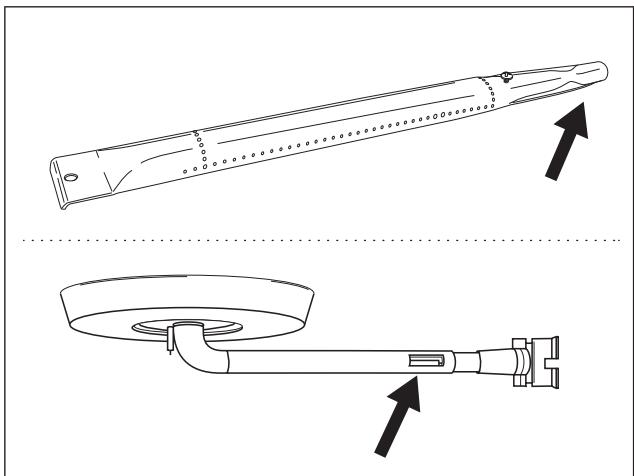 BARBECOOK SIESTA 412 - Tubi di Venturi - 1