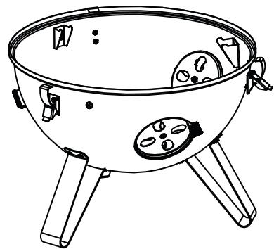 BARBECOOK OSKAR S - Oskar M - 47