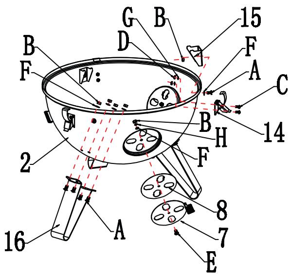 BARBECOOK OSKAR S - Cтbnka 2: 3anoybaHe Ha Ctbnka 2: 3anoybaHe Ha - 4
